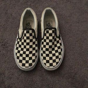Checkered vans